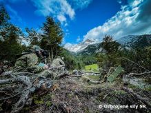 International sniper training in terrain